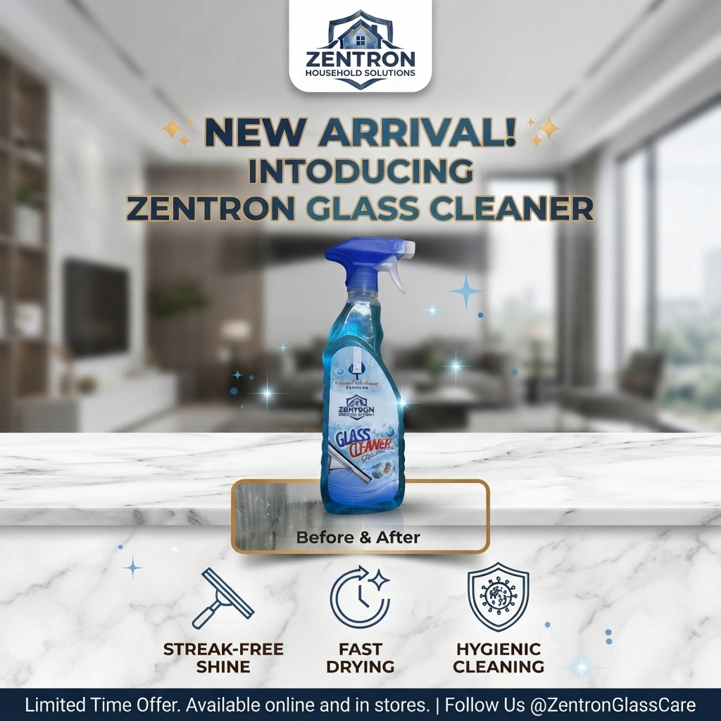New Arrival! Introducing Zentron Glass Cleaner