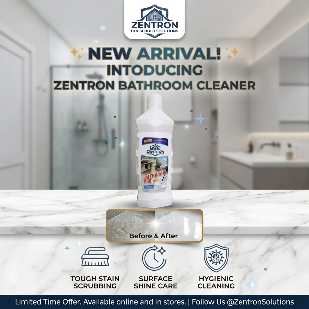 New Arrival! Introducing Zentron Bathroom Cleaner